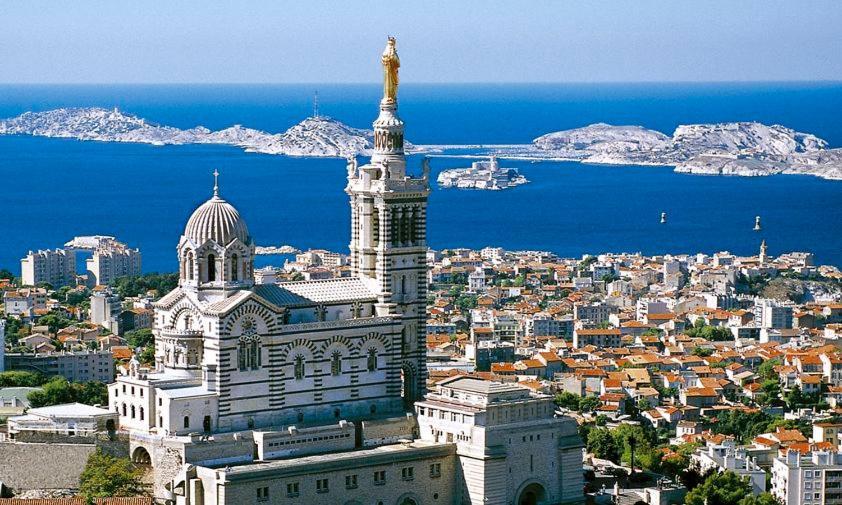 10 Min Du Centre-Ville Terrasse Avec Vue + Parking Marseille Eksteriør bilde
